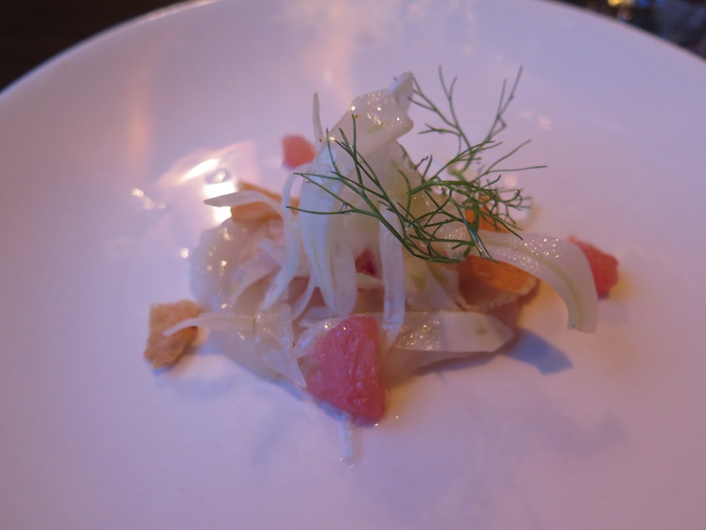 Living Room Scallop Crudo