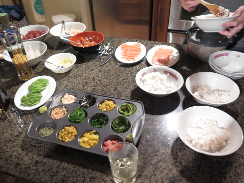 Hungry in Calgary | Poke Night Set Up