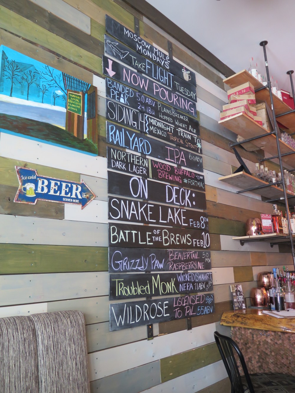 Hungry in Calgary | Cilantro Chive Beer