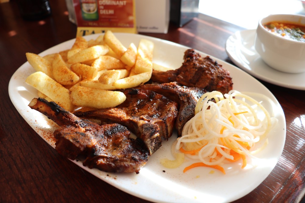 Hungry in Calgary | Tusks Goat Chop